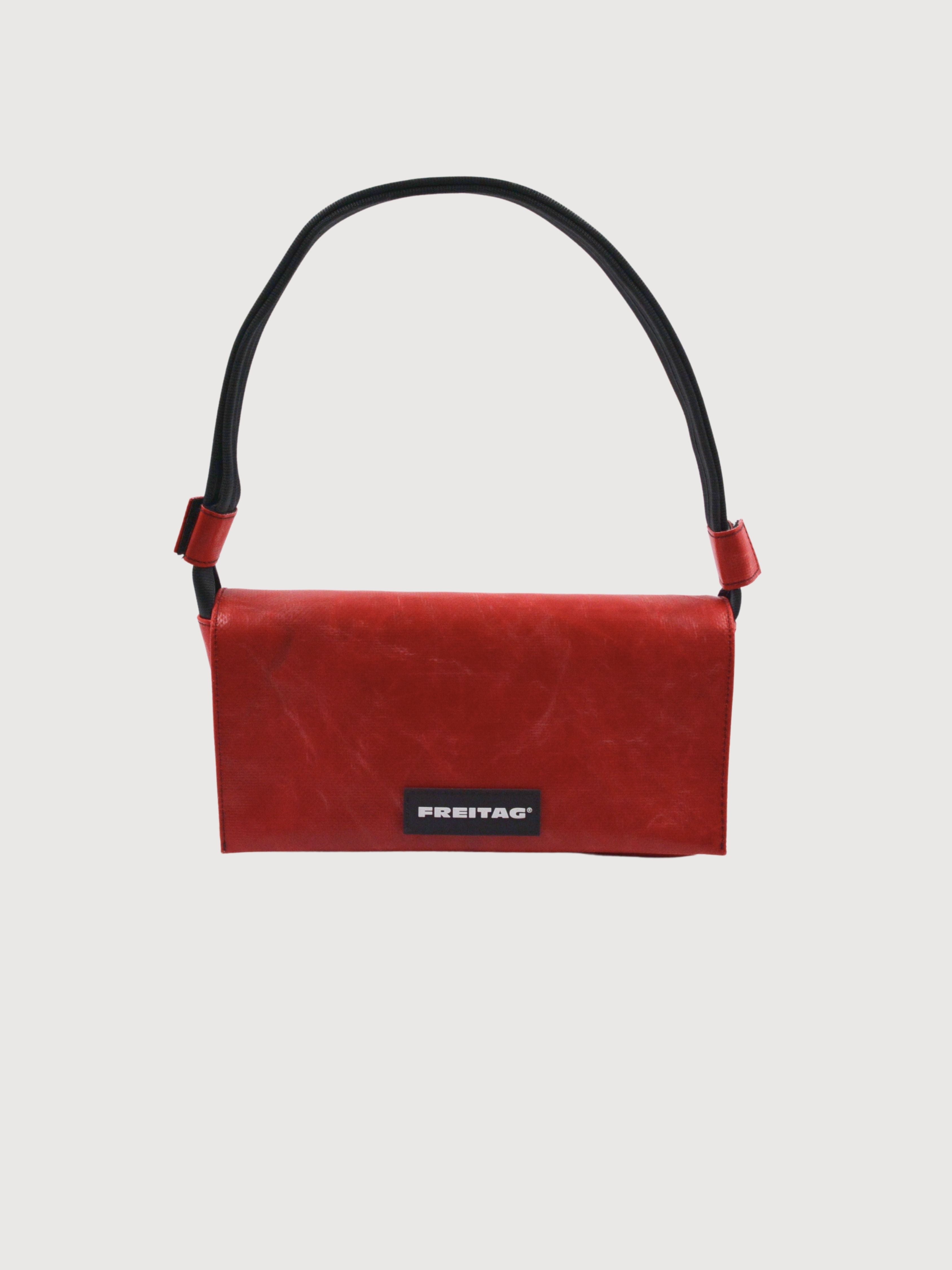 F171 LAURA Schultertasche Rot | FREITAG
