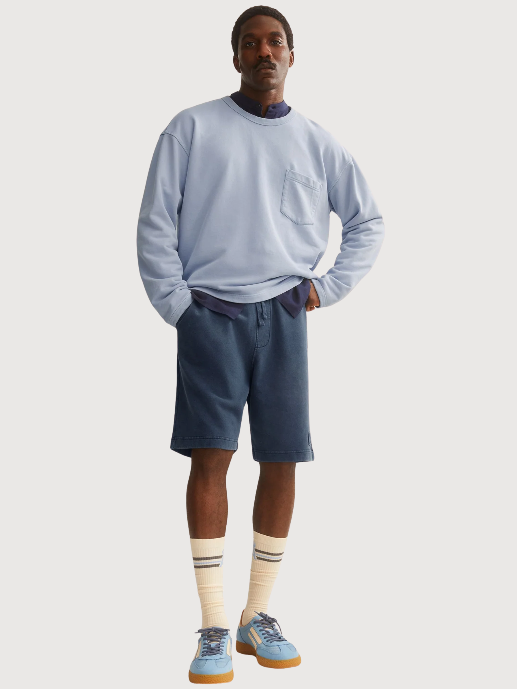 Shorts Lavato Cielo Notte | Armedangels
