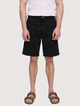 Shorts Chino Man Black Gots Cotton | Mazine