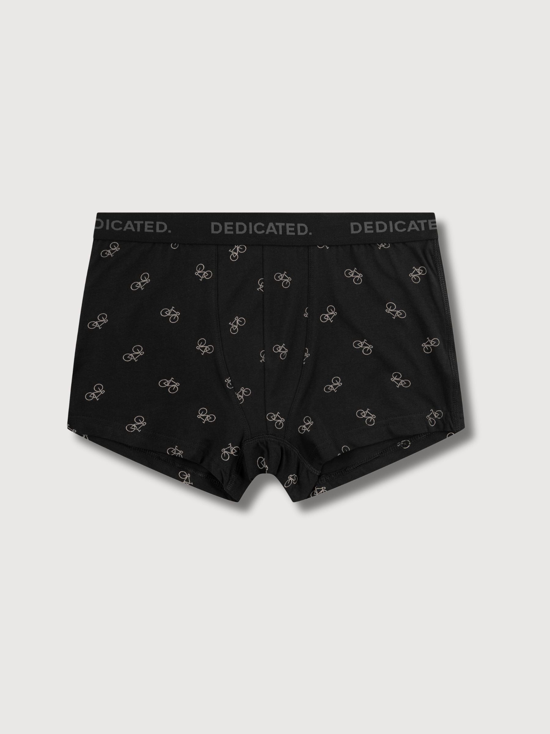 Boxer Kalix Bicicletta Pattern Nero | Dedicated