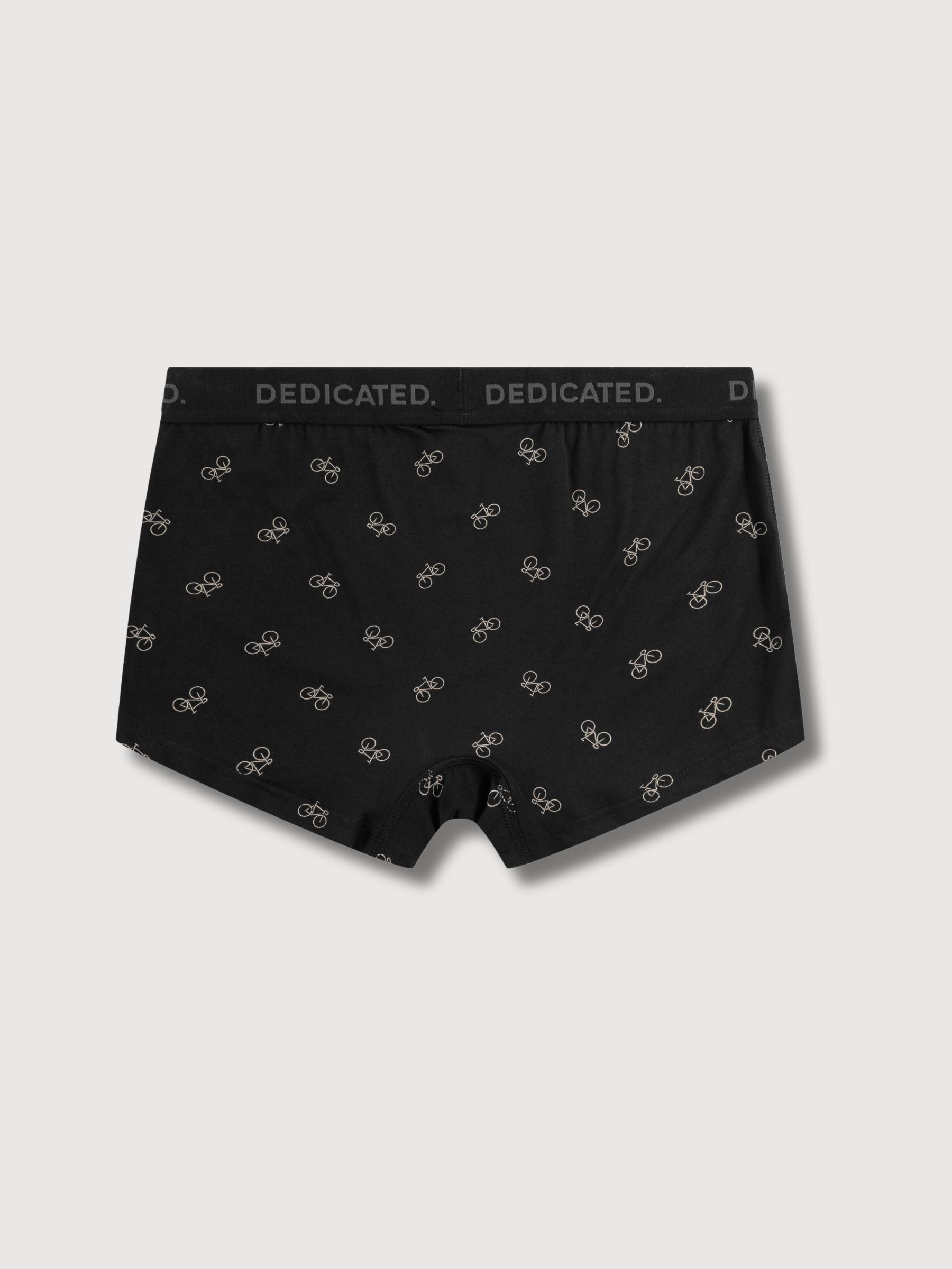 Boxer Kalix Bicicletta Pattern Nero | Dedicated