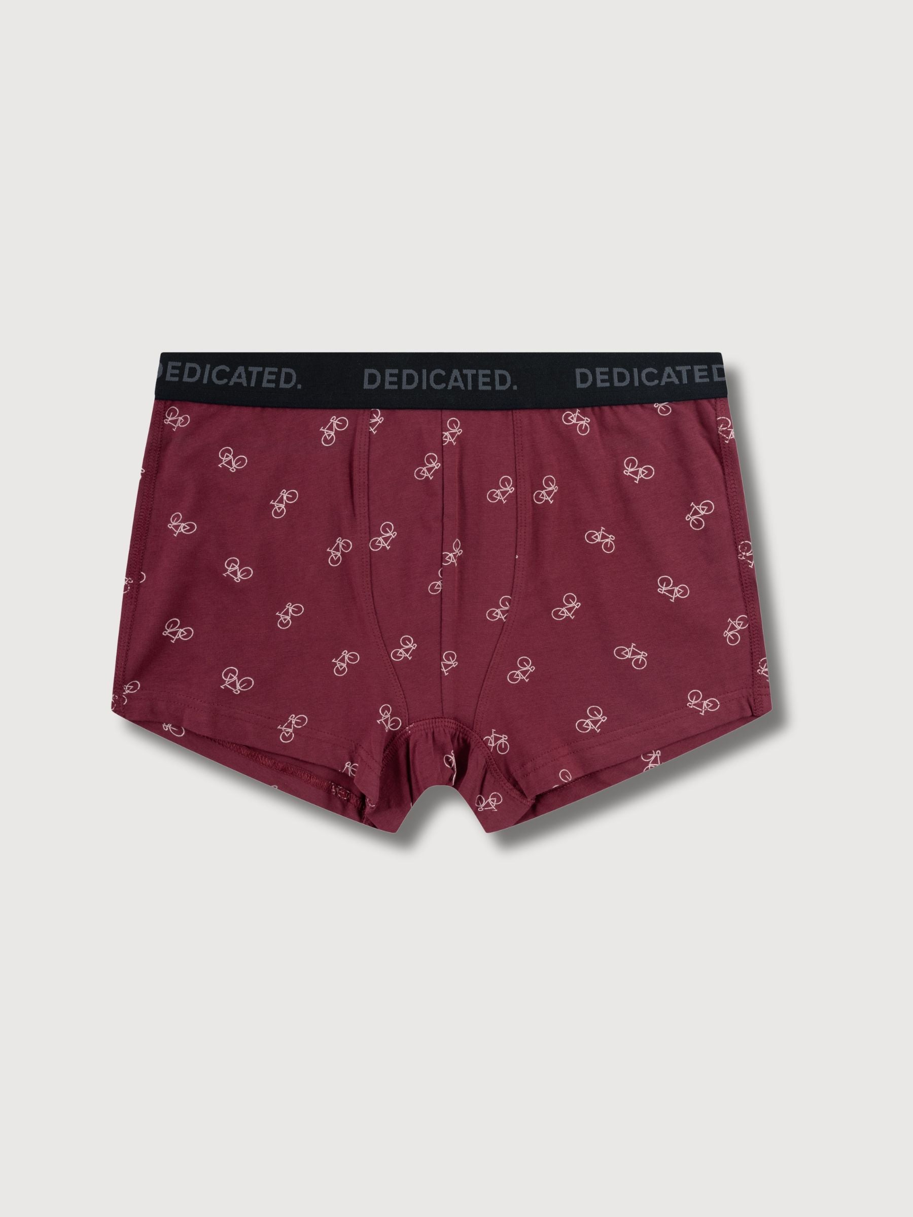 Boxer Kalix Bike Pattern Burgundy | Dedicated