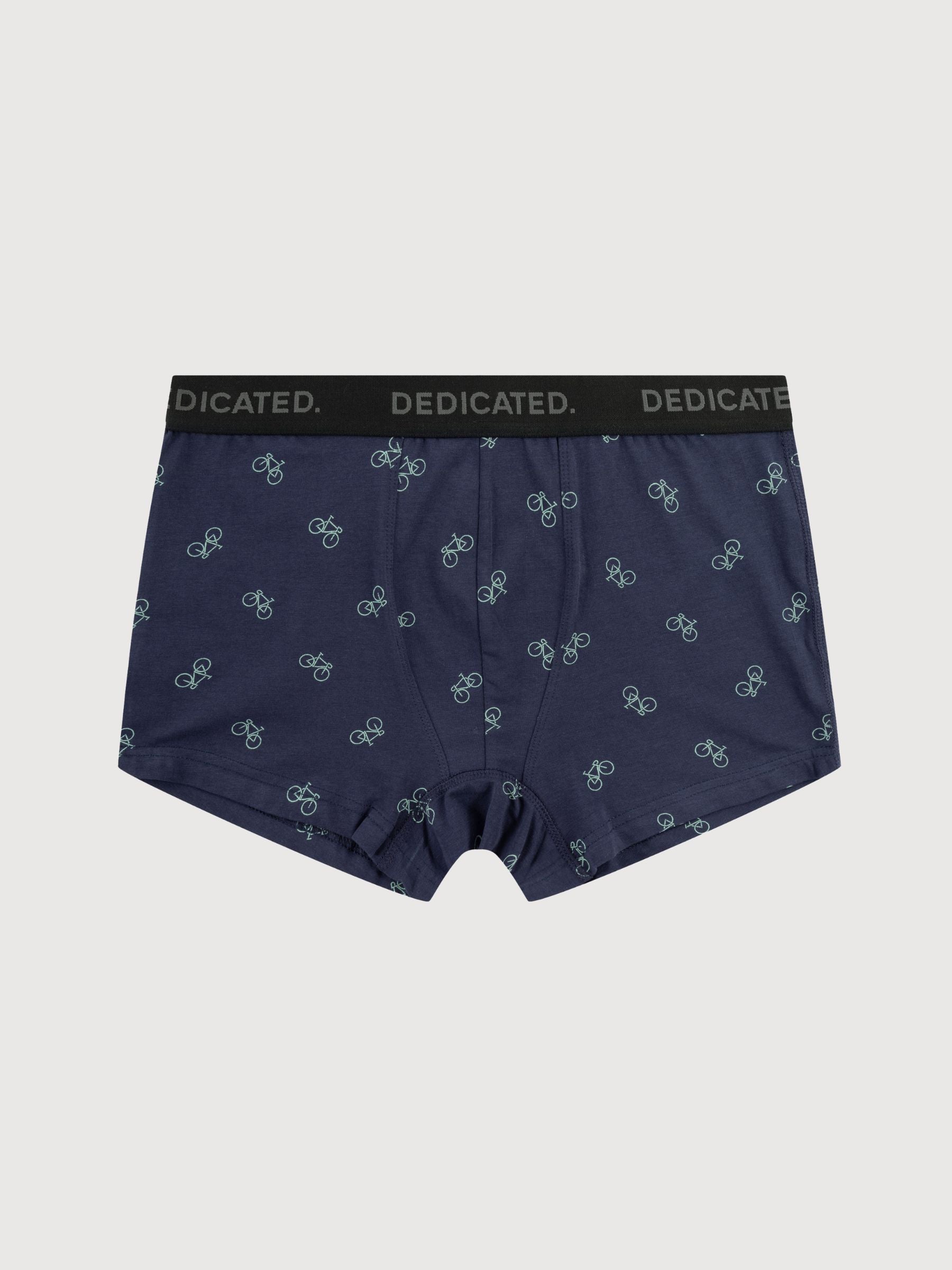 Boxer  Kalix Bicicletta Cotone Organico 3 Paia | Dedicated