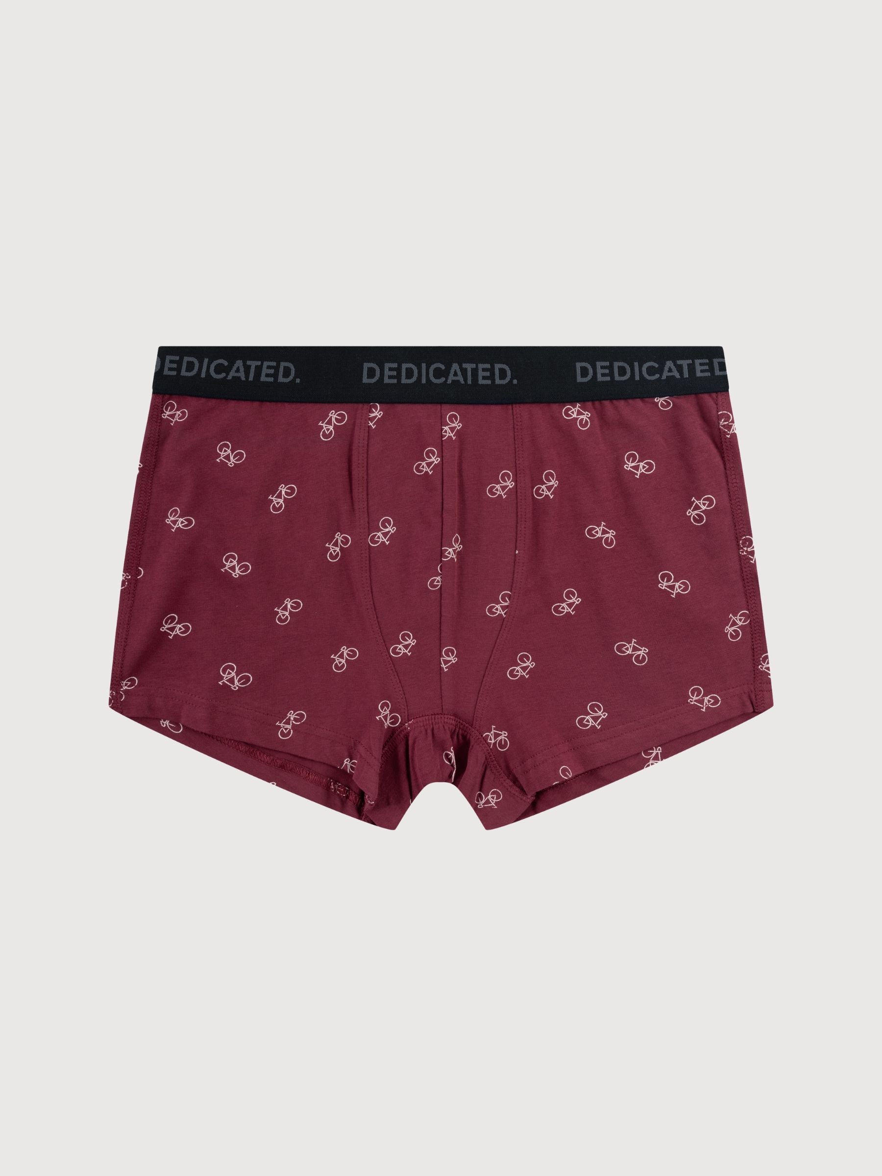 Boxer  Kalix Bicicletta Cotone Organico 3 Paia | Dedicated