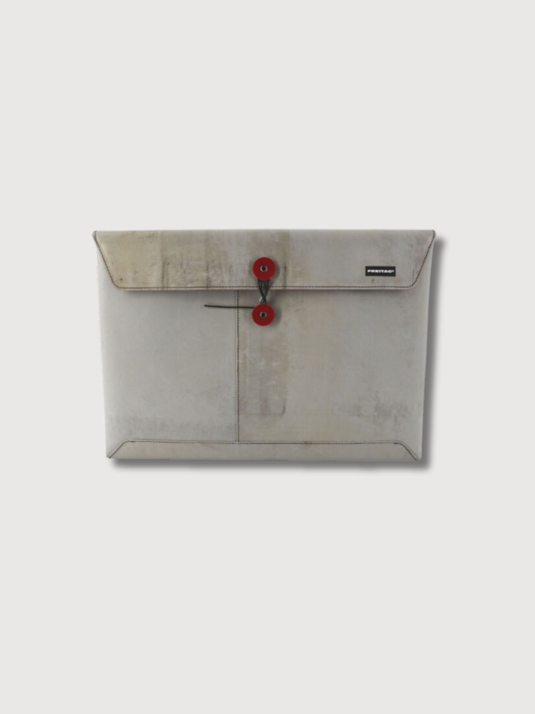 F421 Sleeve 15' Grey & Red-Hook In Used Truck Tarps | Freitag