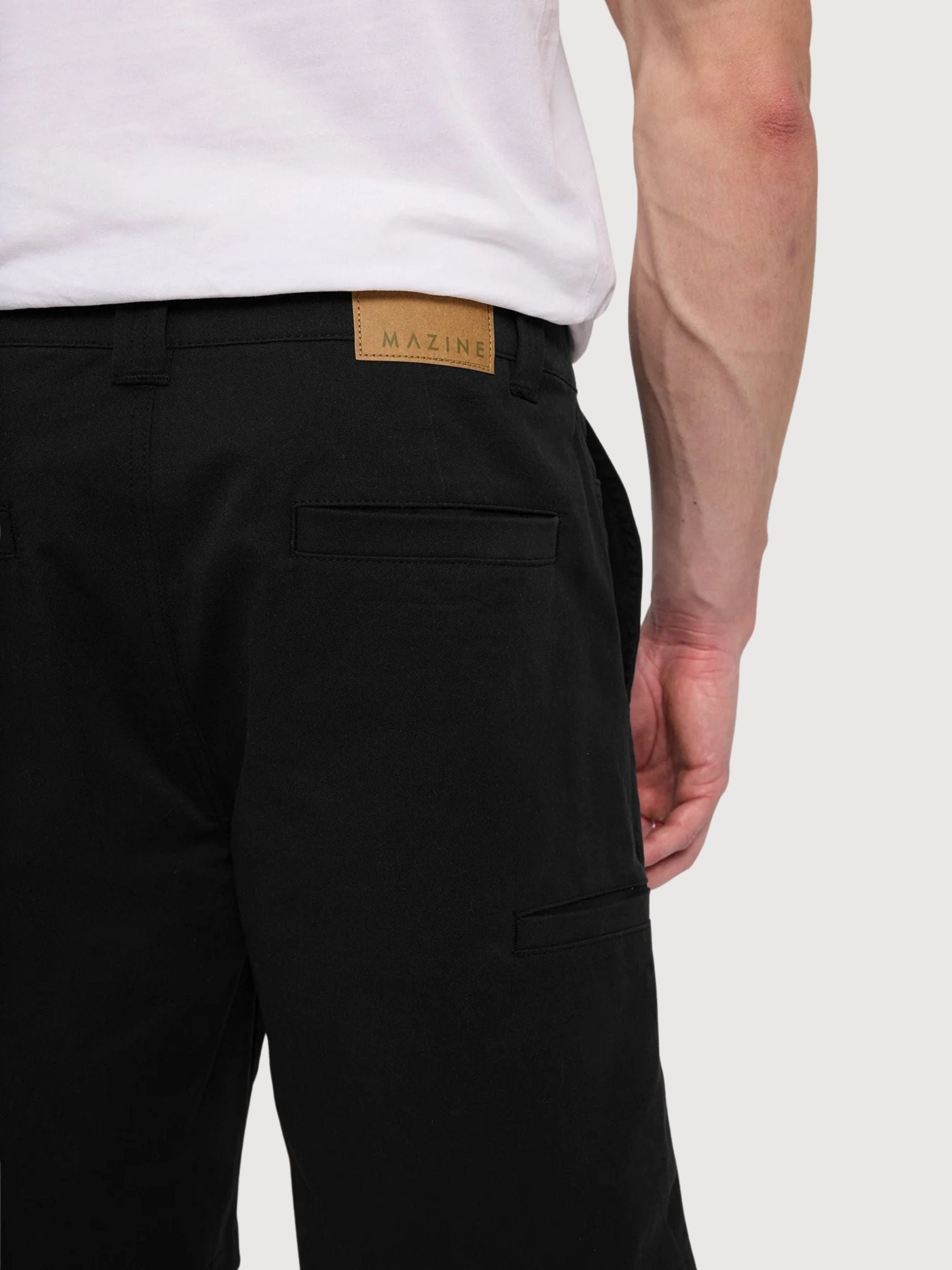 Shorts Chino Man Black Gots Cotton | Mazine