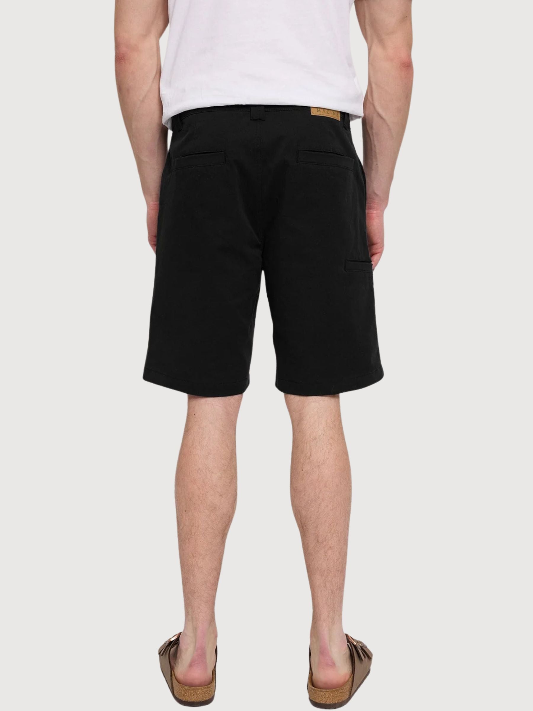 Shorts Chino Man Black Gots Cotton | Mazine