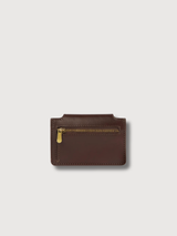 Harmonica Wallet - Chocolate Classic Leather | O my Bag