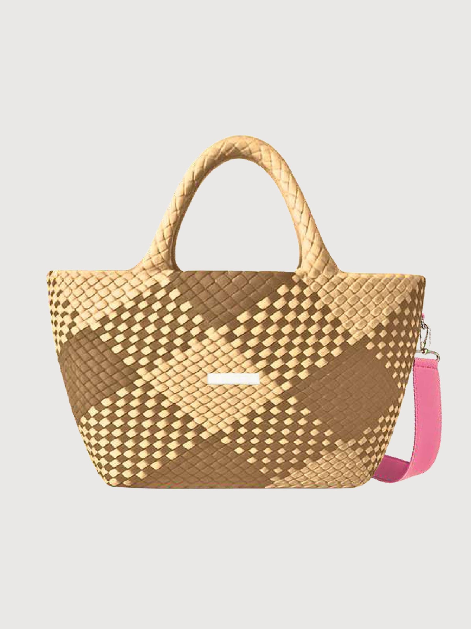 Tasche Neo Lb Groß Braun Mosaik | Verb To Do