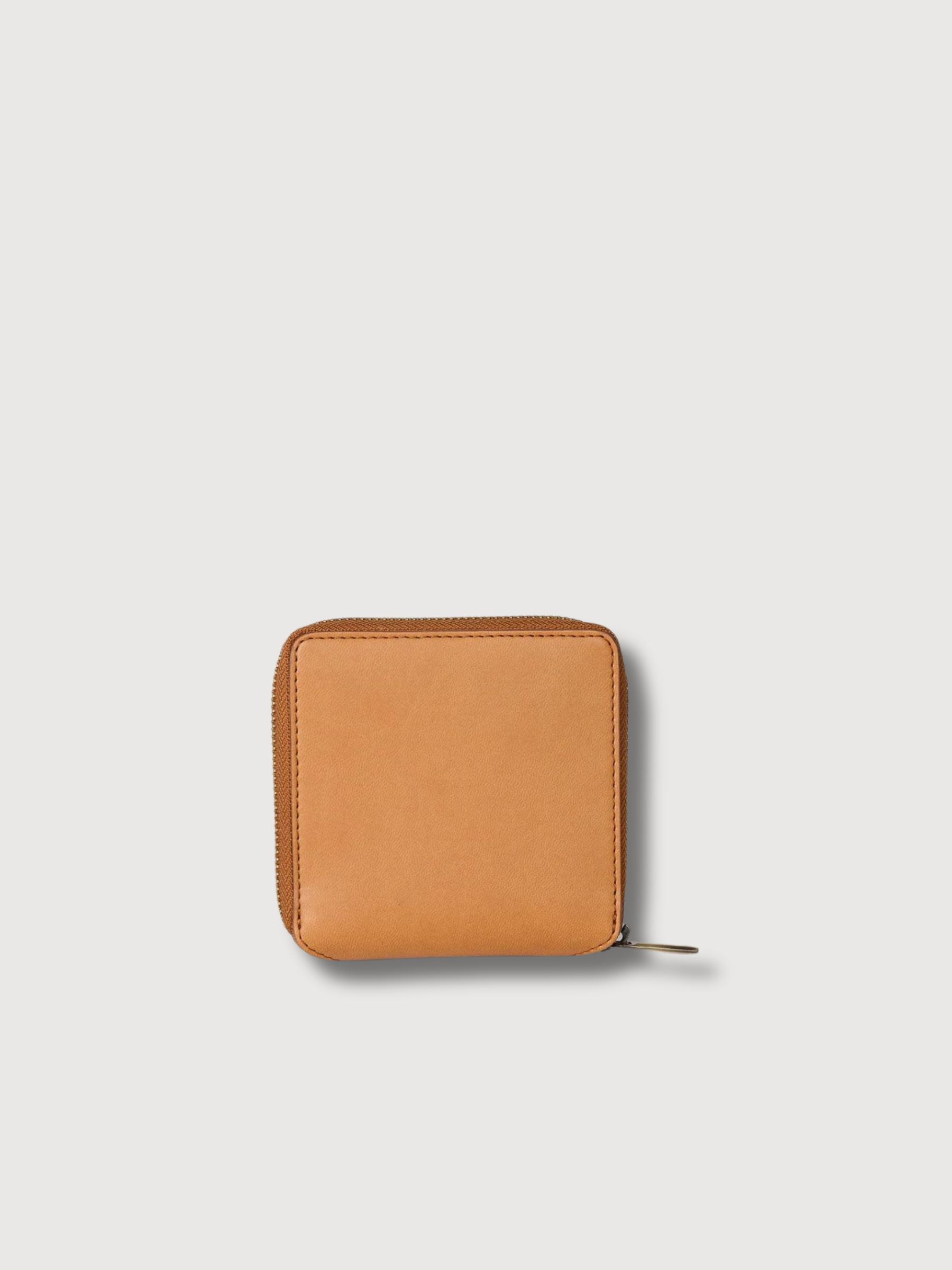 Portafoglio Sonny Square in Appleskin Cognac | O My Bag