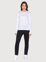 Longsleeve Frau Leinen | Knowledge Cotton Apparel