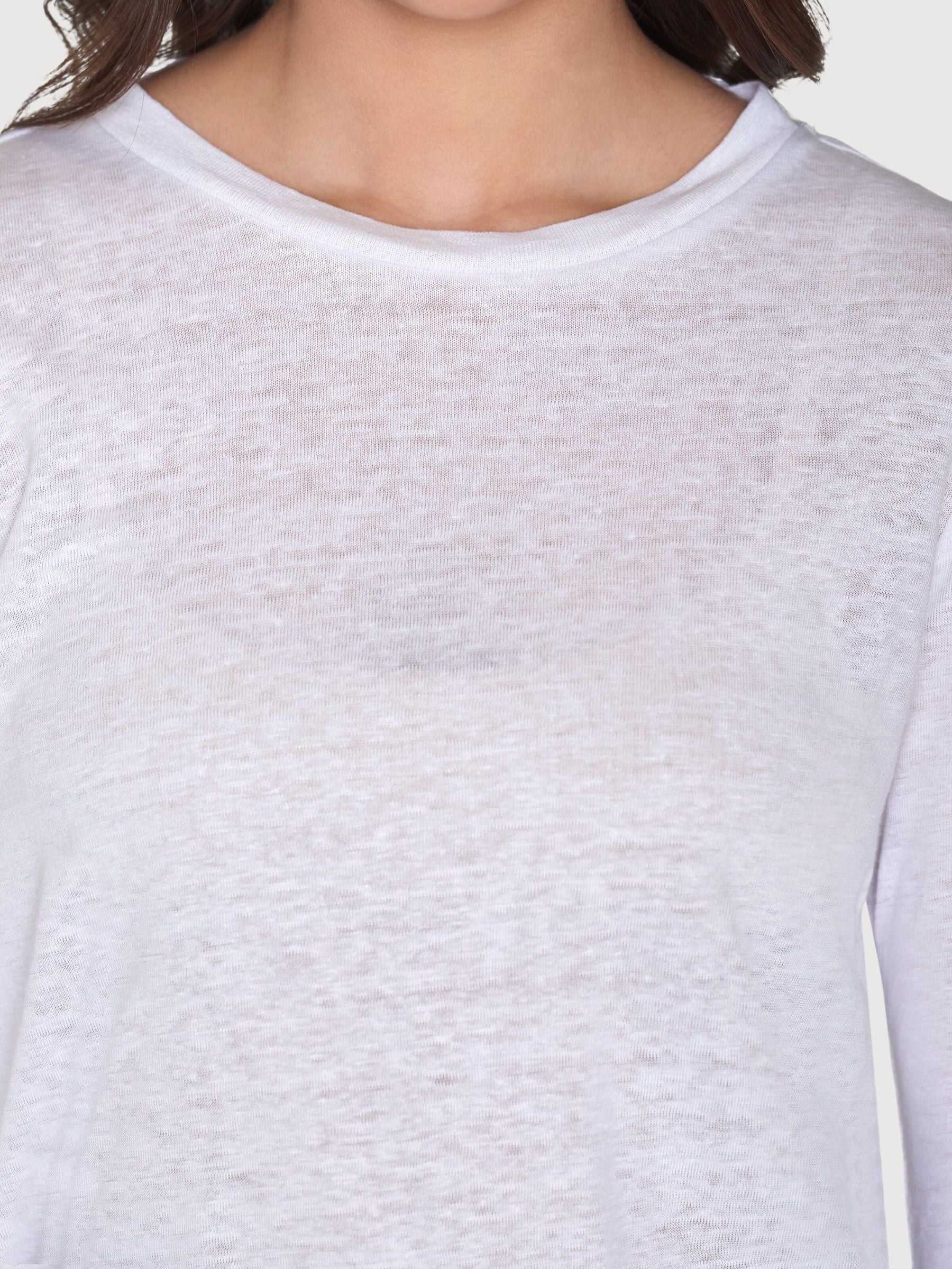 Longsleeve Frau Leinen | Knowledge Cotton Apparel
