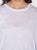 Longsleeve Frau Leinen | Knowledge Cotton Apparel