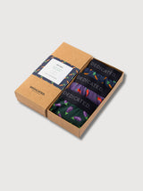 Boxer Kalix Motivo "vegetable" 3 paia in cotone biologico | Dedicated