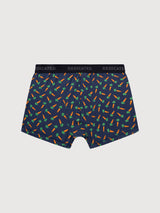 Boxer Kalix Motivo "vegetable" 3 paia in cotone biologico | Dedicated