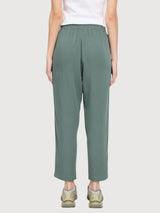 Trouser Straight Leg Viscose Woman Bottle | Mazine