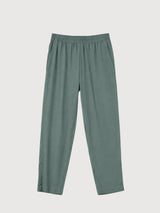Trouser Straight Leg Viscose Woman Bottle | Mazine