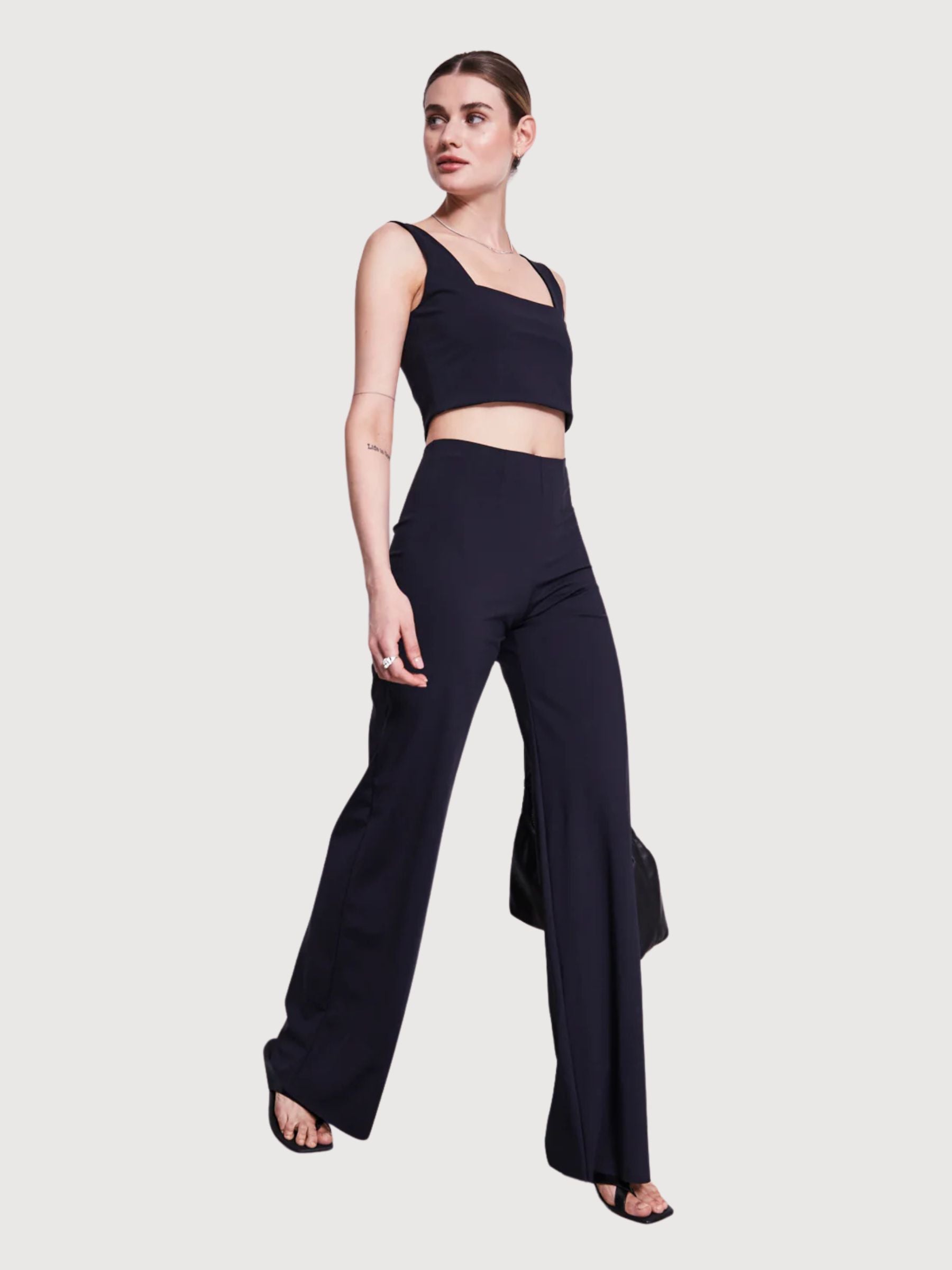 Crop Top Cancun Schwarz Damen | Jan N June
