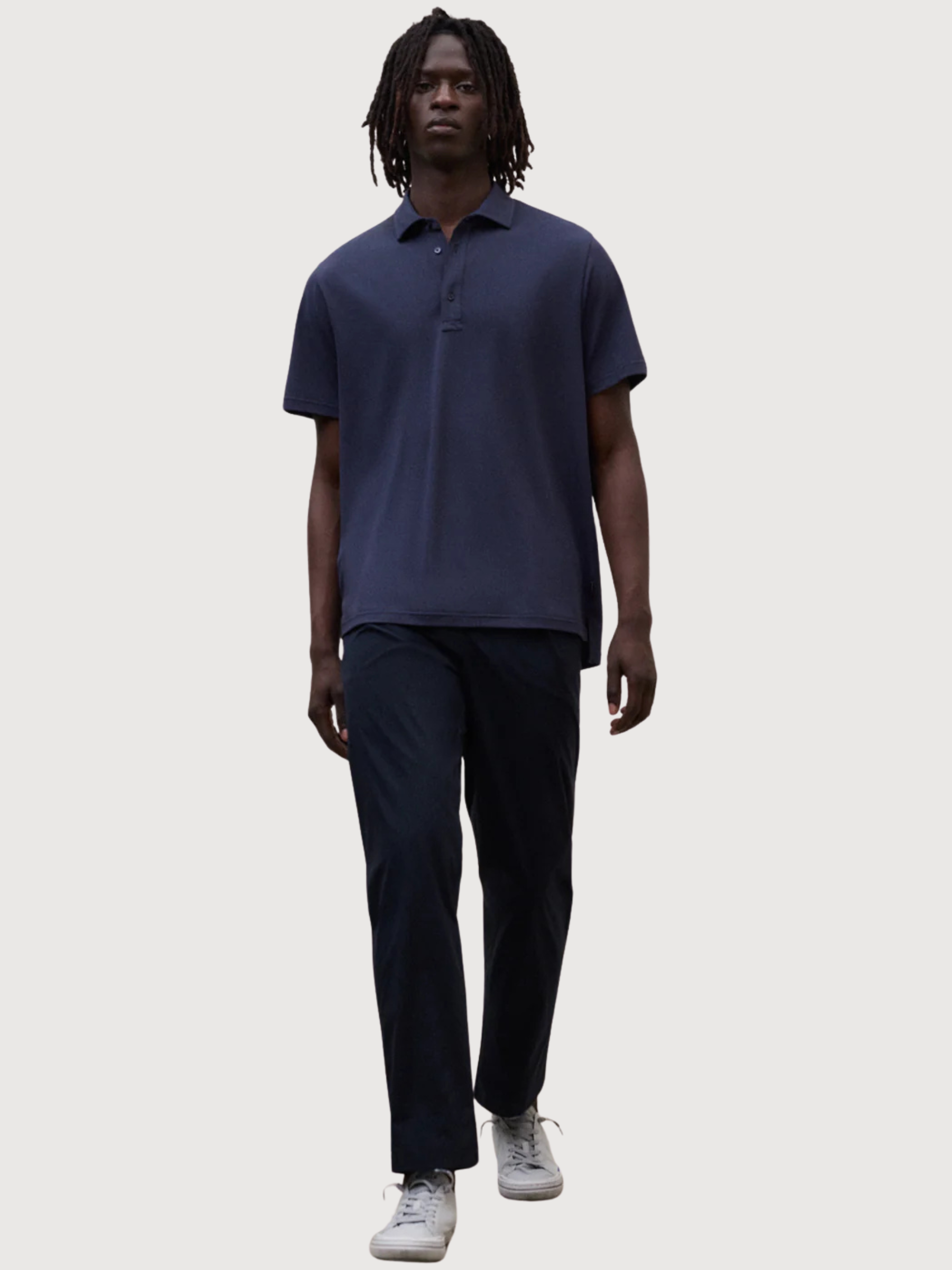 Polo Chris Blu Scuro | Ecoalf