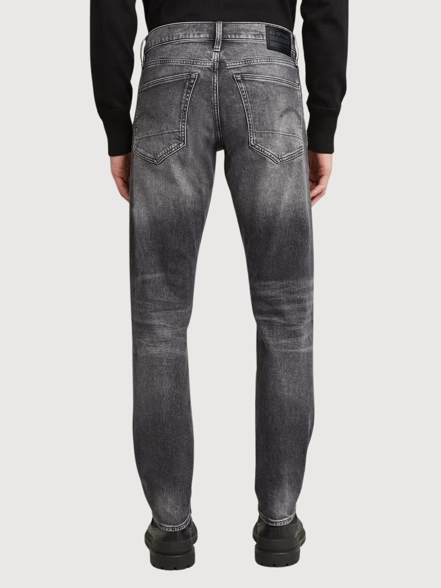 Jeans Regular Tapered Faded Built Man | G-star