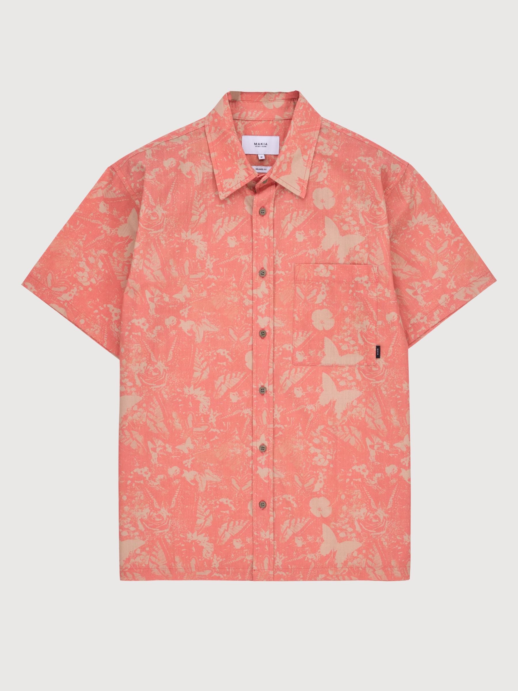 Papillon Shirt Terracotta | Makia
