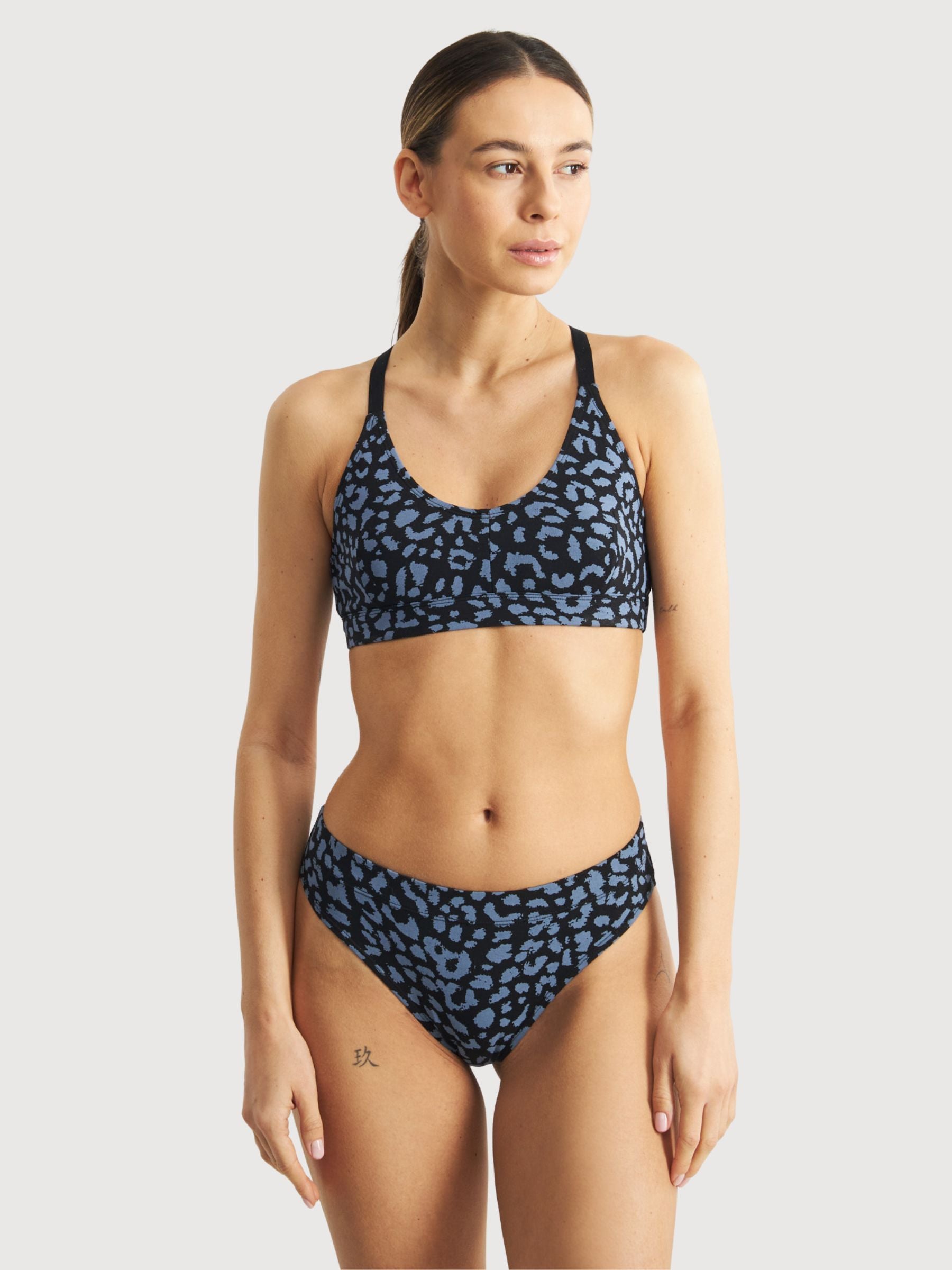 Slip Ramsele Leopard Blu | Dedicated