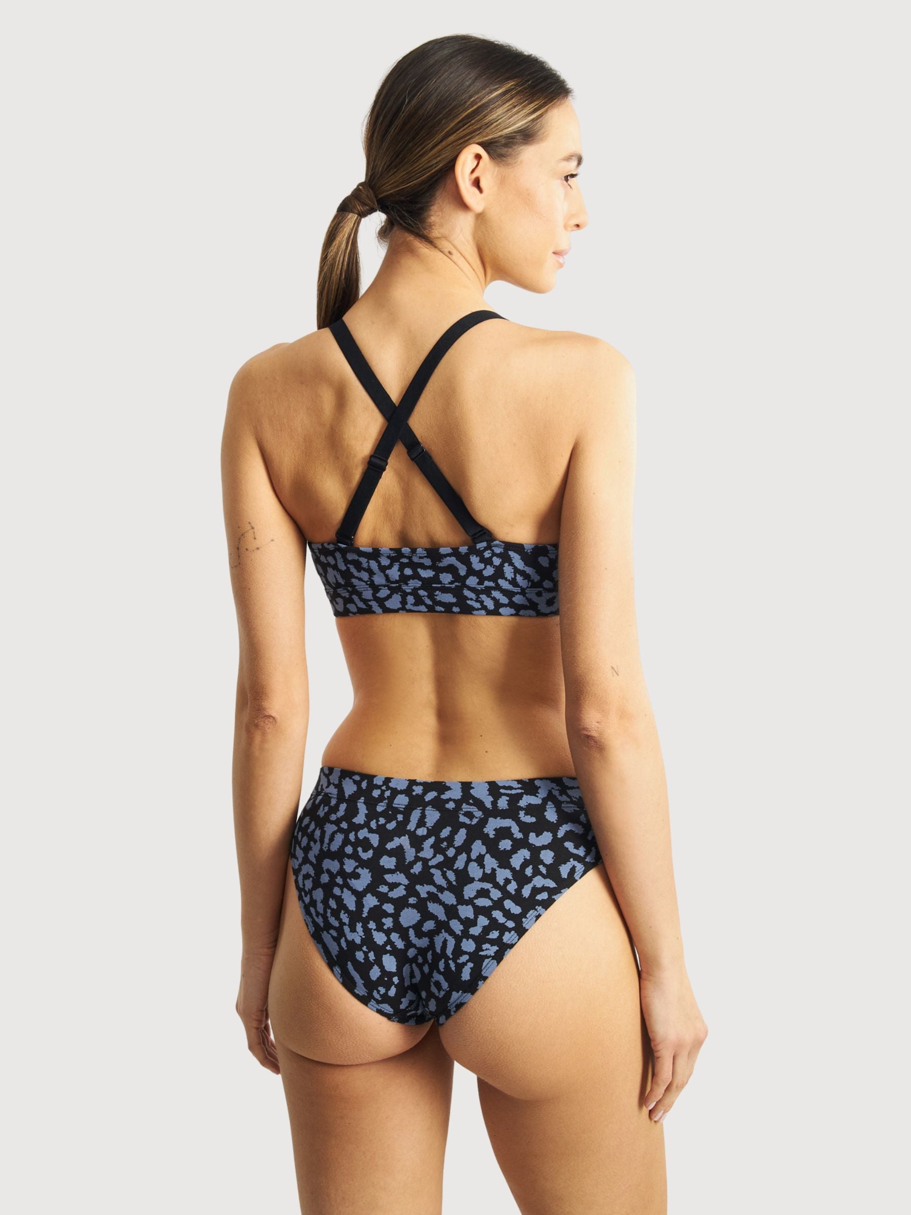 Slip Ramsele Leopard Blu | Dedicated