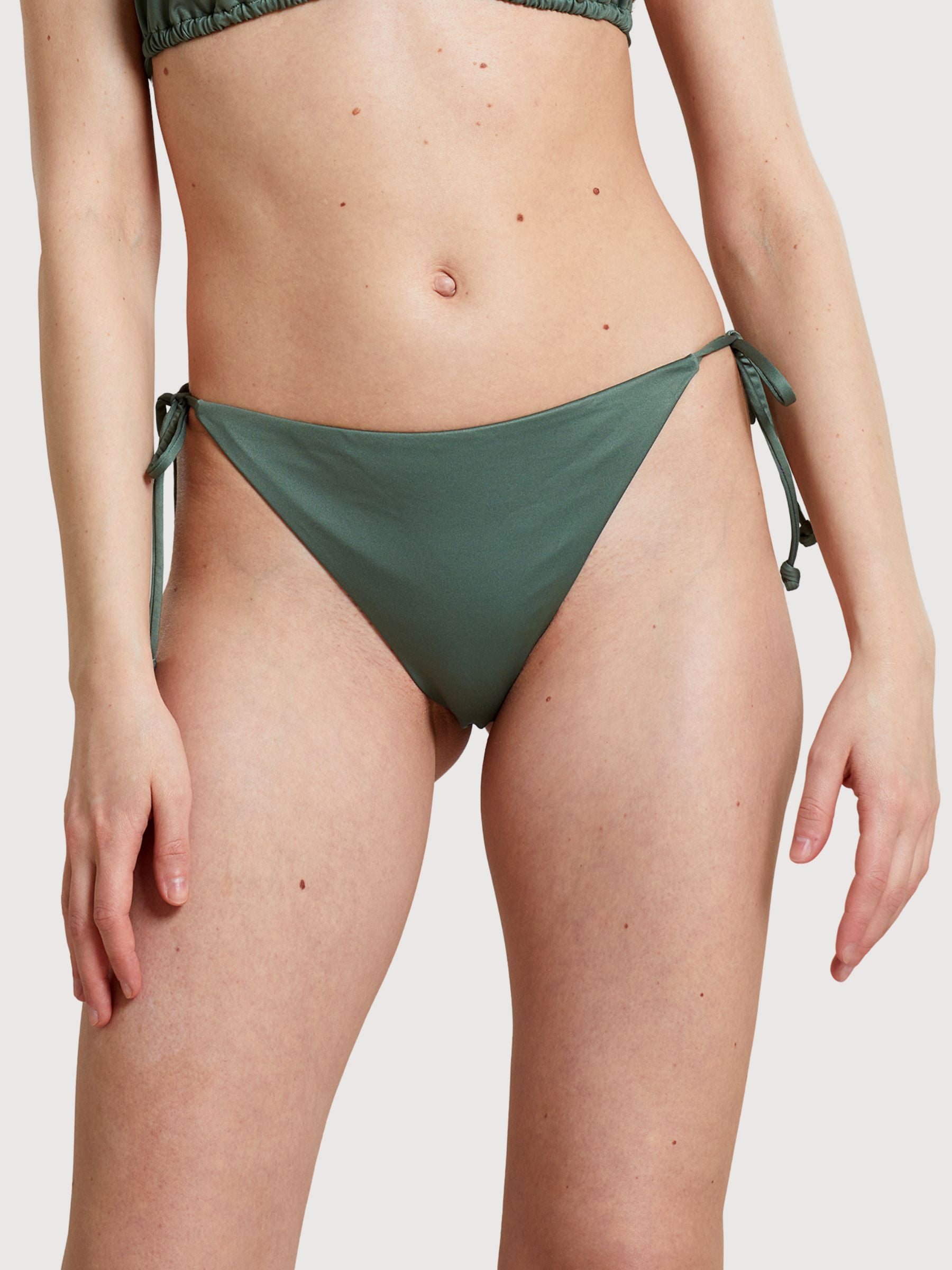 Gopa Green Four Leaf Clover Bikini Bottom | Dedicated