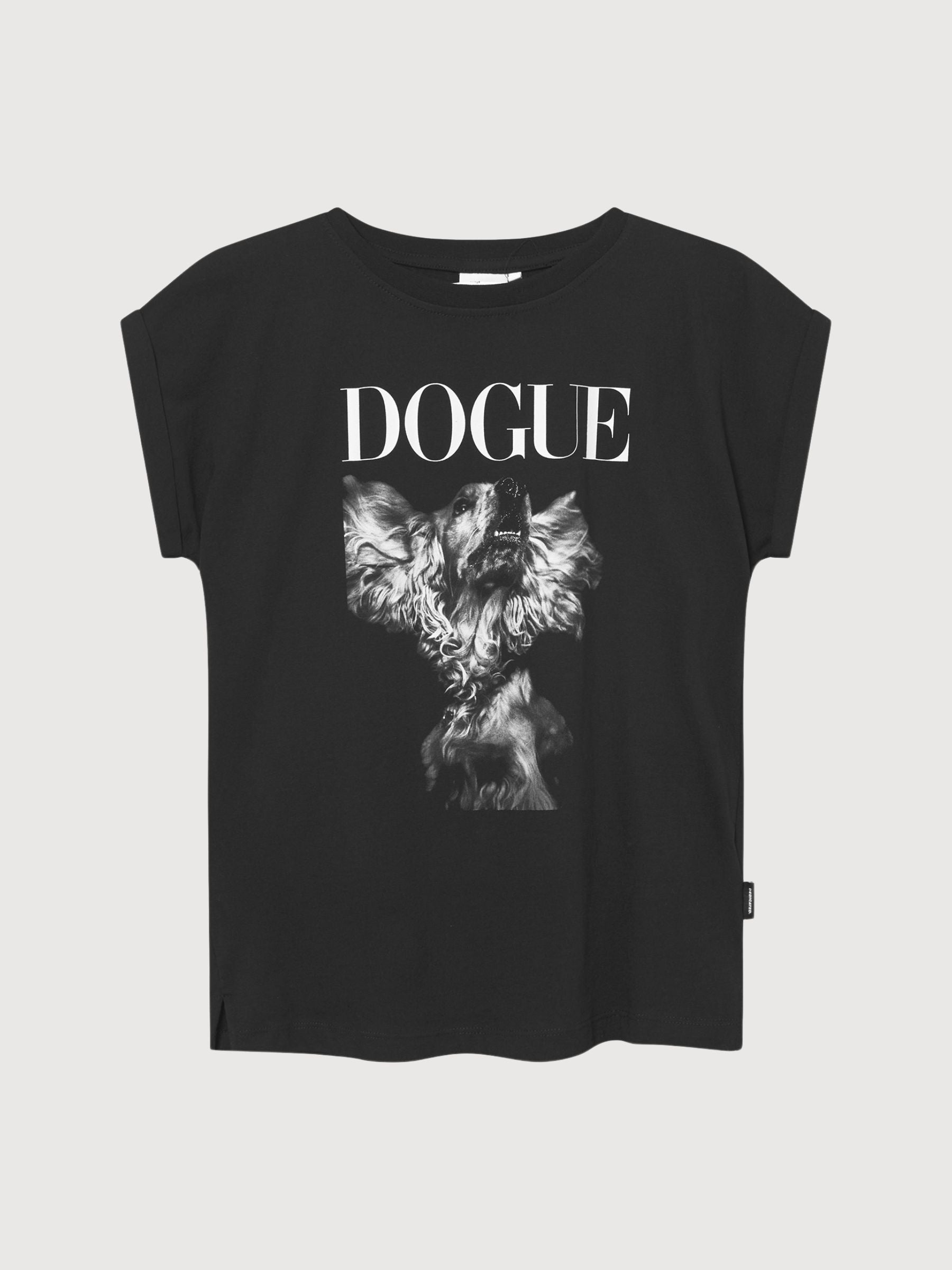 T-Shirt Visby Dogue Black Woman Cotton | Dedicated