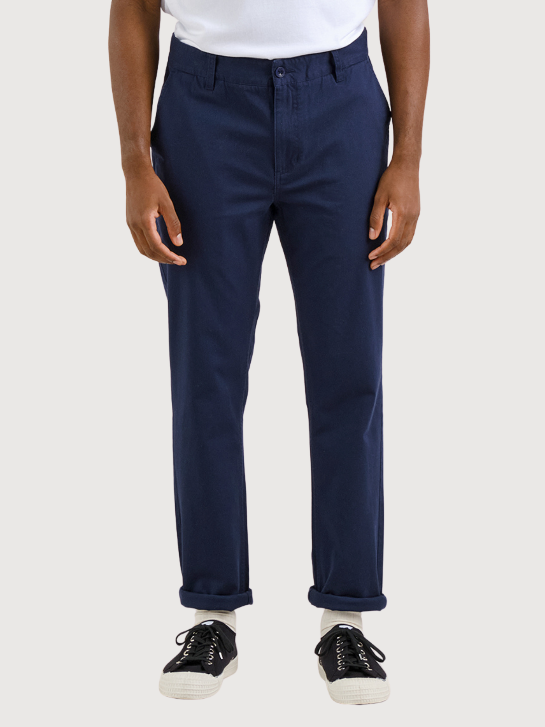 Pantaloni Chino Sund Blu Scuro | Dedicato