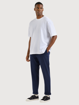 Pantaloni Chino Sund Blu Scuro | Dedicato