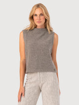 Vest Karla Wool Beige | Stapf