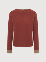 Pullover Nicoletta Wool Dark Red | Stapf