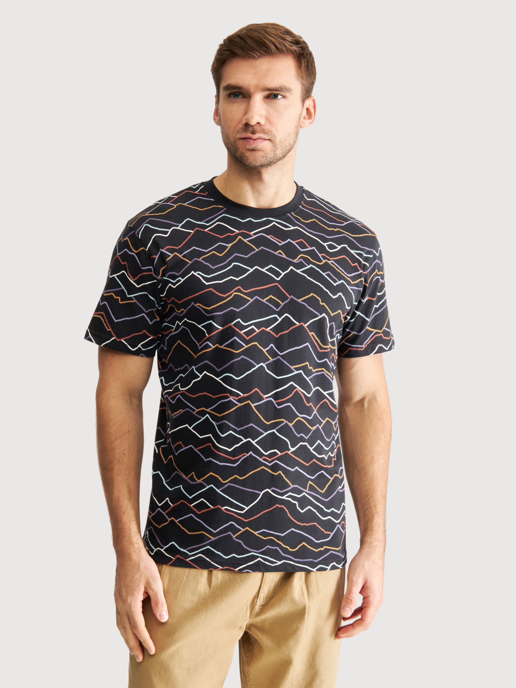 T-Shirt Stockholm mehrfarbig Mountain Man | Dedicated