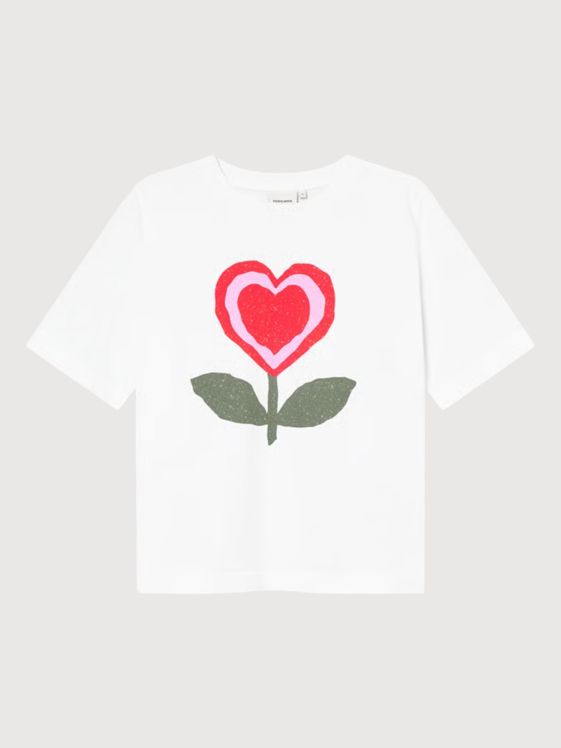 Maglietta Vadstena Love Flower | Dedicata