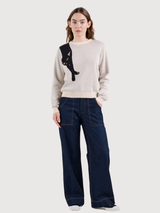 Pullover Arendal Long Cat White | Dedicated