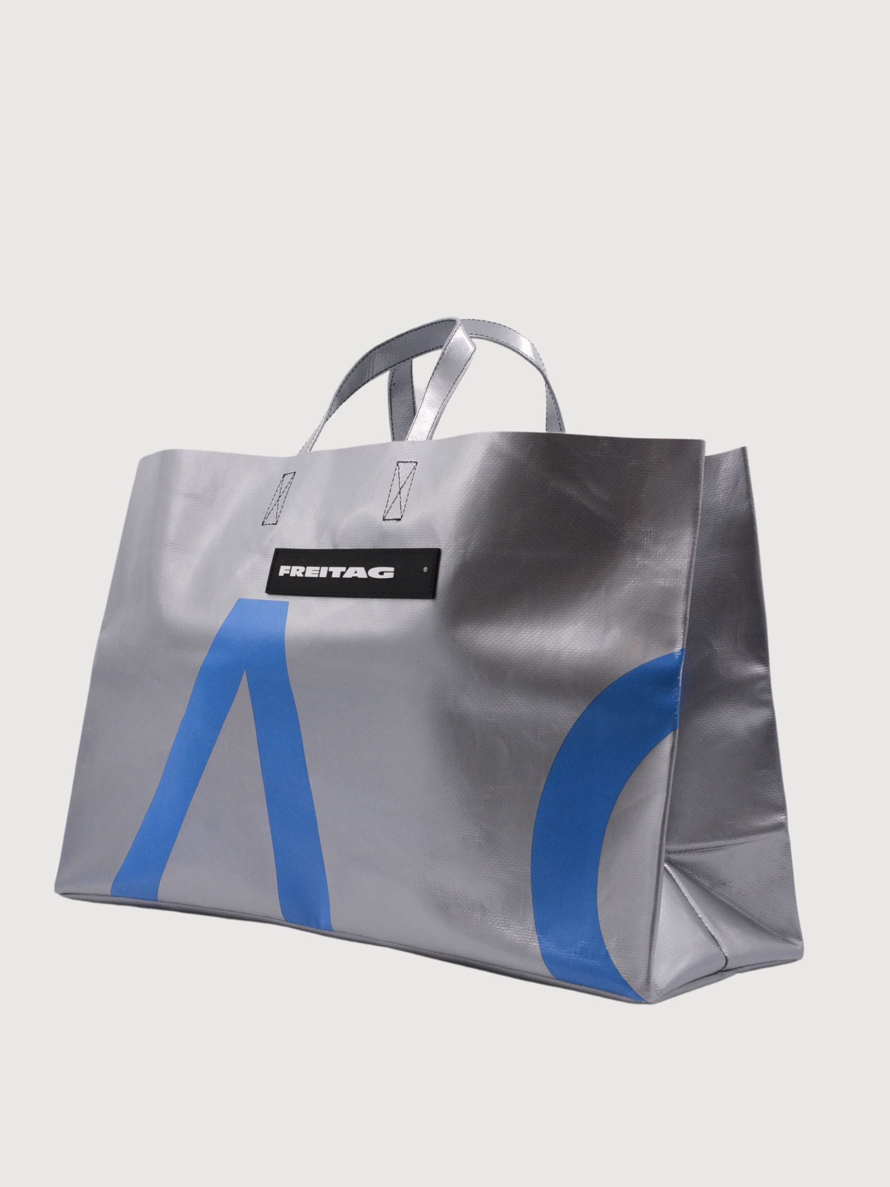 Shopping Bag F260 Miami Wide Grey & Blue | Freitag