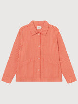 Jacket Stiby Work Stripe Grenadine Red | Dedicated