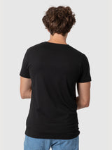 Daniel Black T-Shirt with bike print | Re-bello
