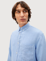 Hemd Langarm Leinen Mann Wedgwood | Armedangels