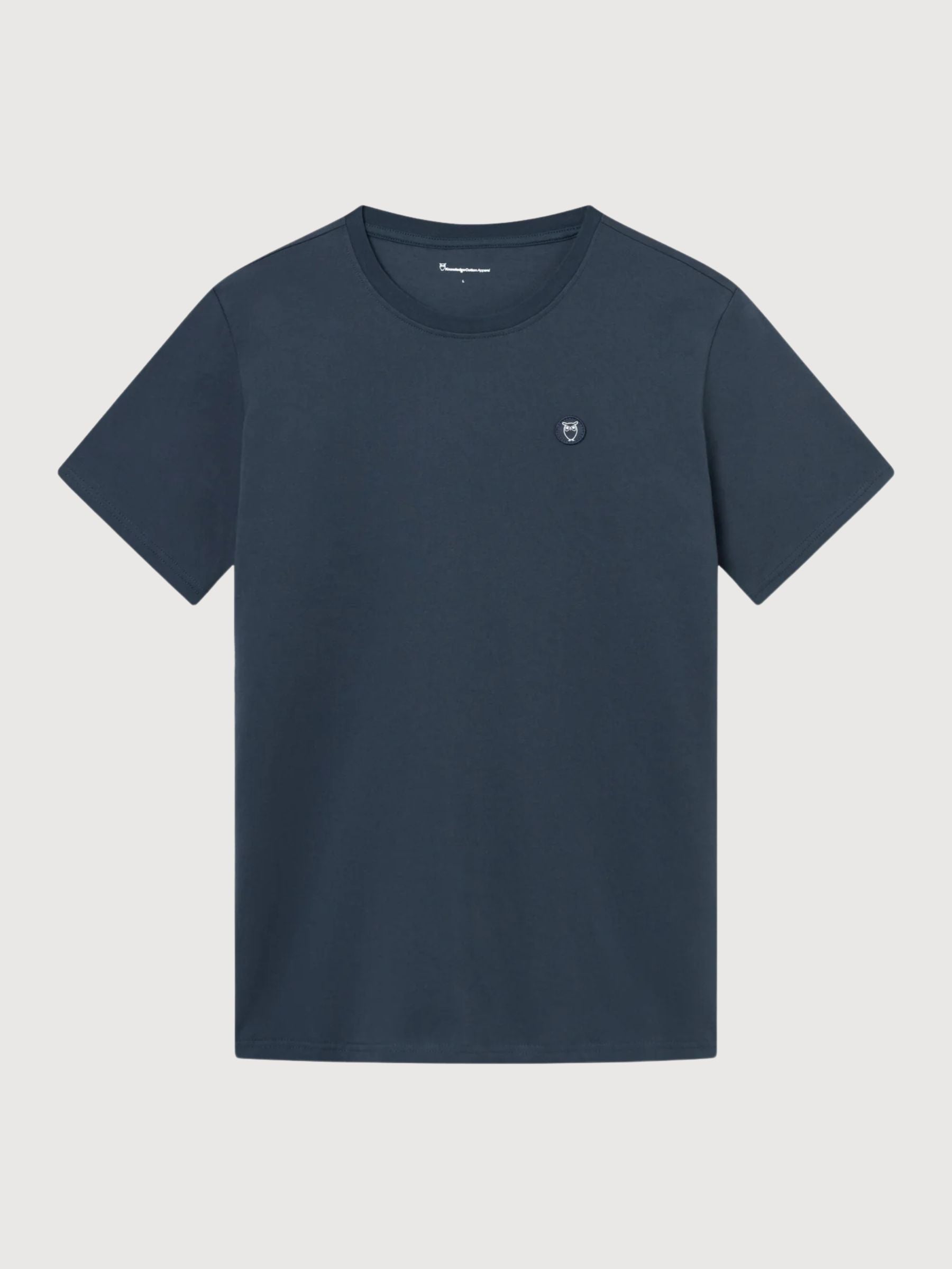T-shirt Regular Blu Navy Uomo | Knowledge Cotton Apparel
