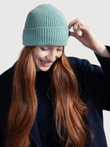 Beanie Marcello Menta in cashmere rigenerato | Rifò