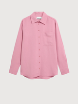 Blouse Linen Blend Washed Berry | Armedangels