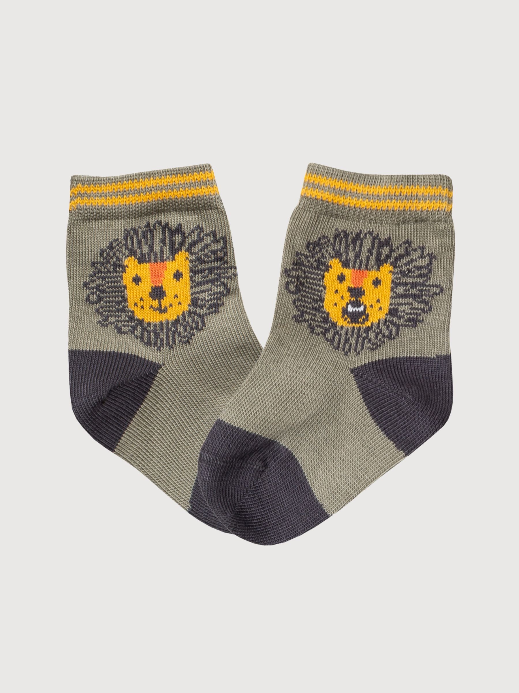 Socks Kid Khaki green Organic Cotton | People Wear Organic