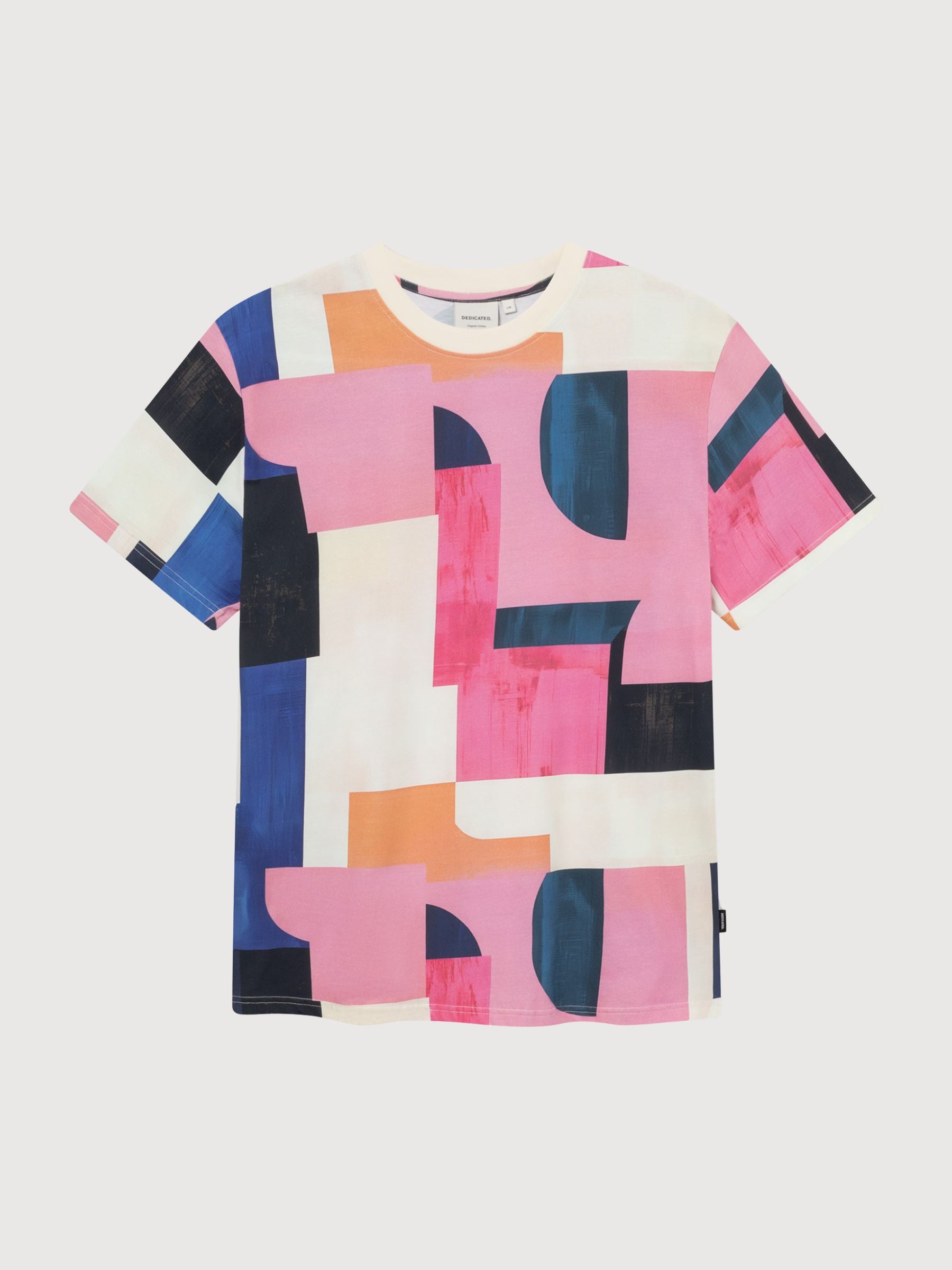T-Shirt Stockholm Abstrakter Blockmann | Dedicated