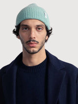 Beanie Marcello Menta in cashmere rigenerato | Rifò