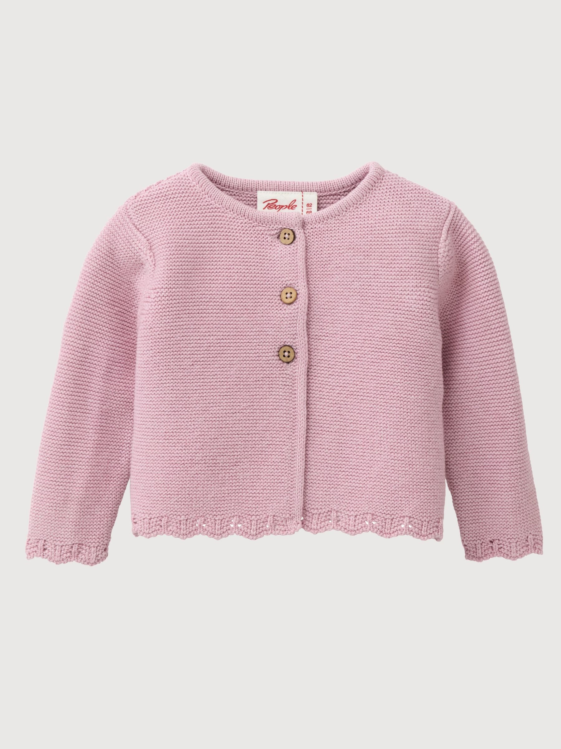 Cardigan Rosa Bambina | People Wear Organic