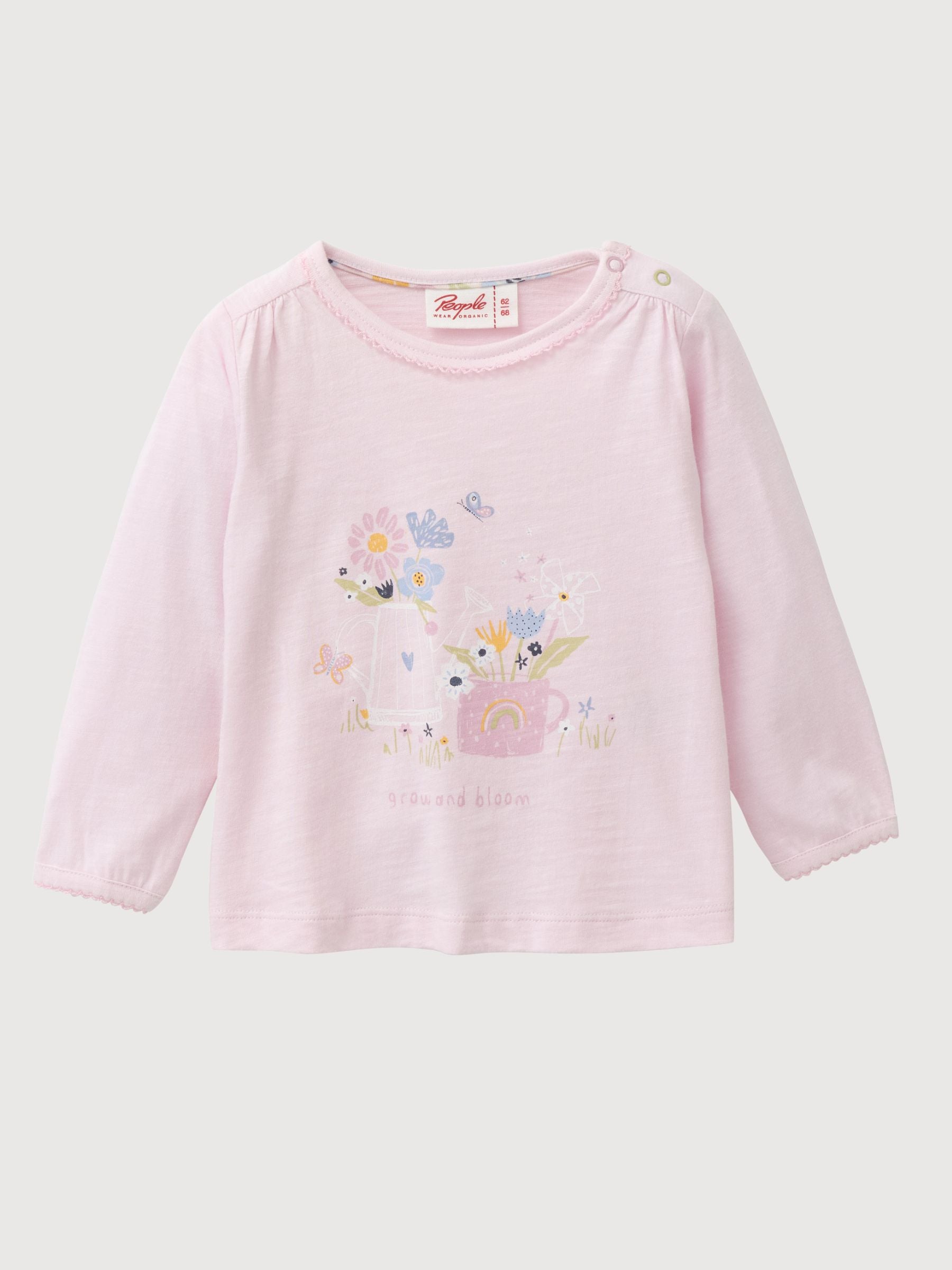 Longsleeve Pink Baby | People Wear Organic