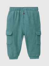 Kid Pants Cargo Green | People Wear Organic