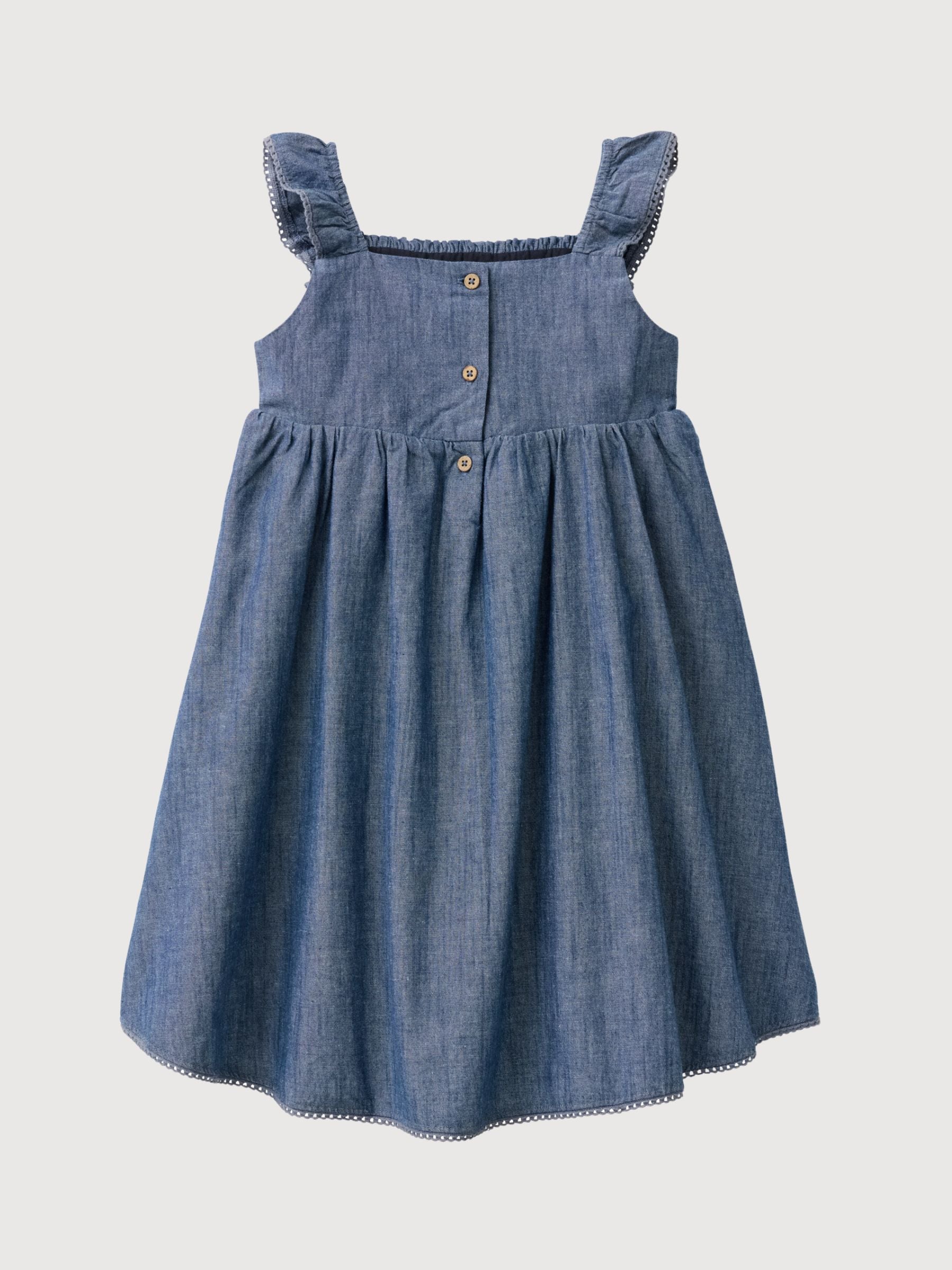 vestito jeans bambina | People Wear Organic